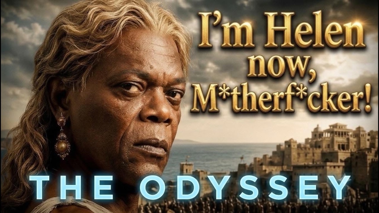 Samuel Jackson as Helen of Troy (Odyssey Parody)