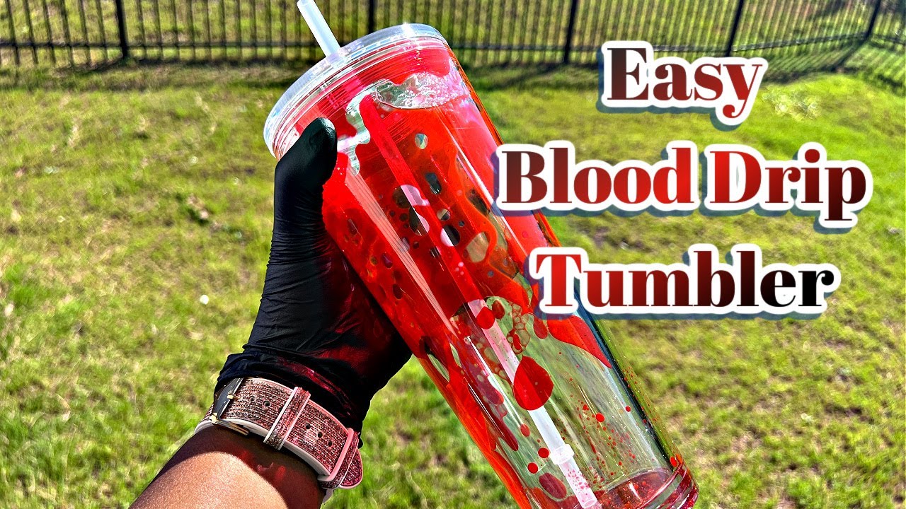 Halloween Snow Globe DIY | Lava Lamp Tumbler Tutorial