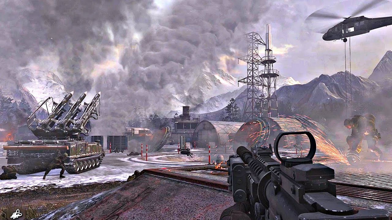 Call of Duty: Modern Warfare - Stopping Nuclear War Mission (PS4 Pro) CoD MW Remastered