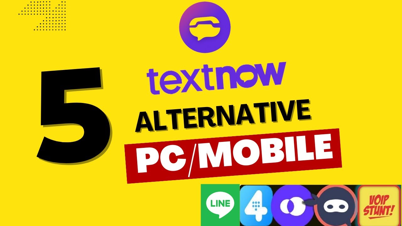 5 Powerful TextNow Alternatives for PC/Mobile || USA Free Texting Site ||