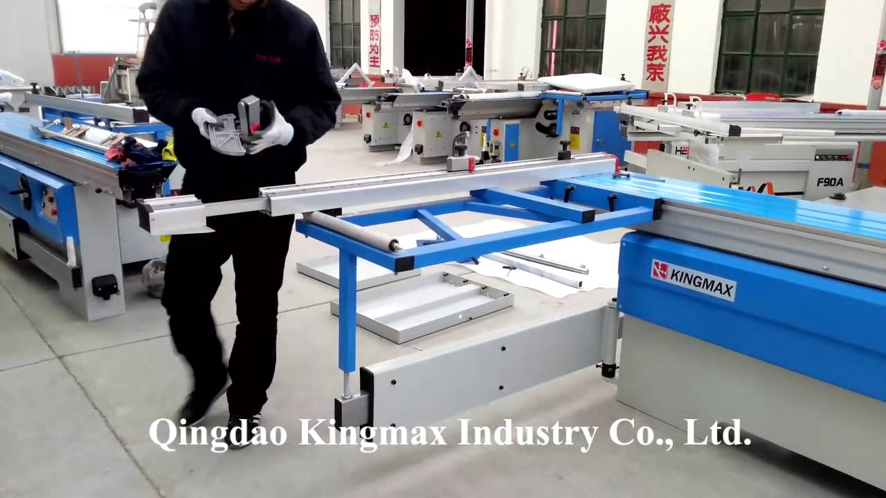 Installation and operation of precision panel saw KPS6130T