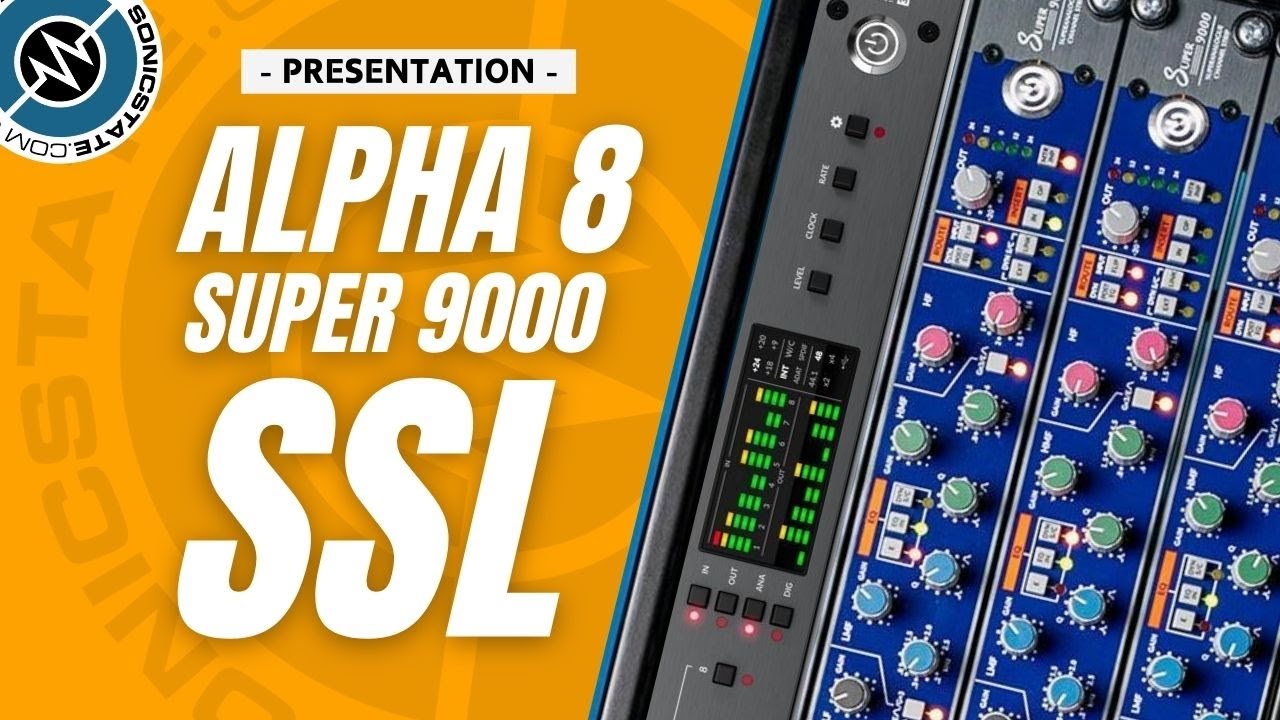SSL ALPHA 8 и Super 9000 — стильный синтезаторный интерфейс | Презентация и победа!