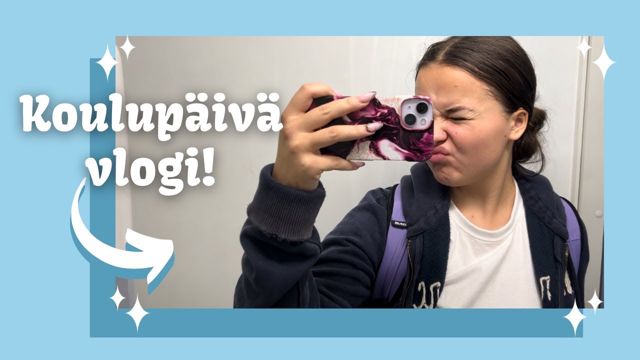 My day: mun päivä lukiossa / miltä mun arki näyttää