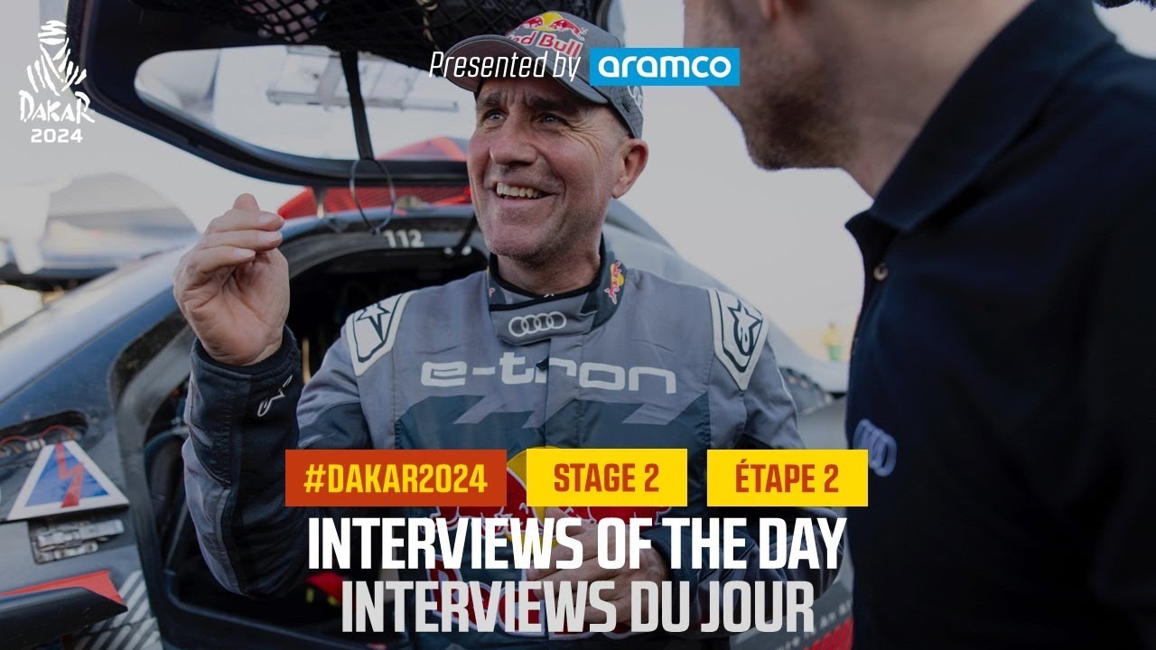 Interview of the day presented by Aramco - Stage 2  - #Dakar2024