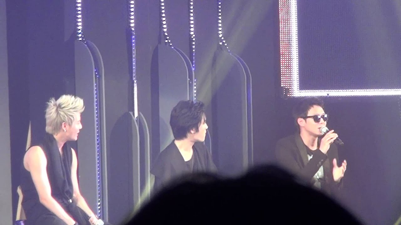 120701 JYJ팬박람회 팬미팅 8 캐릭터에게 묻는다