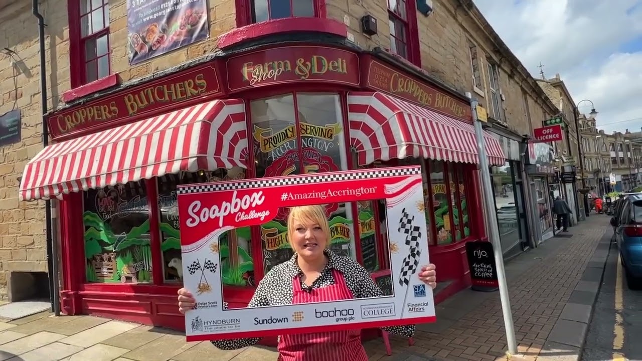 #AmazingAccrington Soapbox Challenge 2023 #ShopLocal