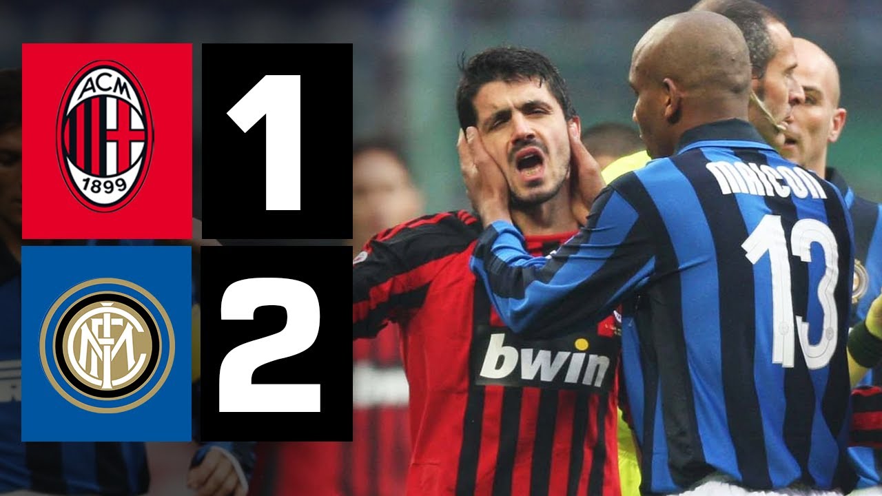 DERBY di NATALE ad ALTA TENSIONE! SI DECIDEVA TUTTO! | INTER v MILAN 07/08