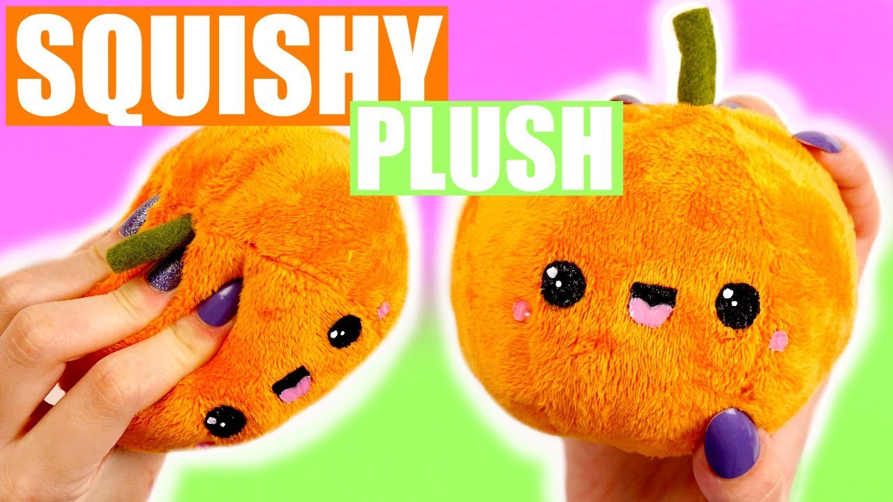 DIY SQUISHY PLUSH PUMPKIN | Kawaii Halloween #9