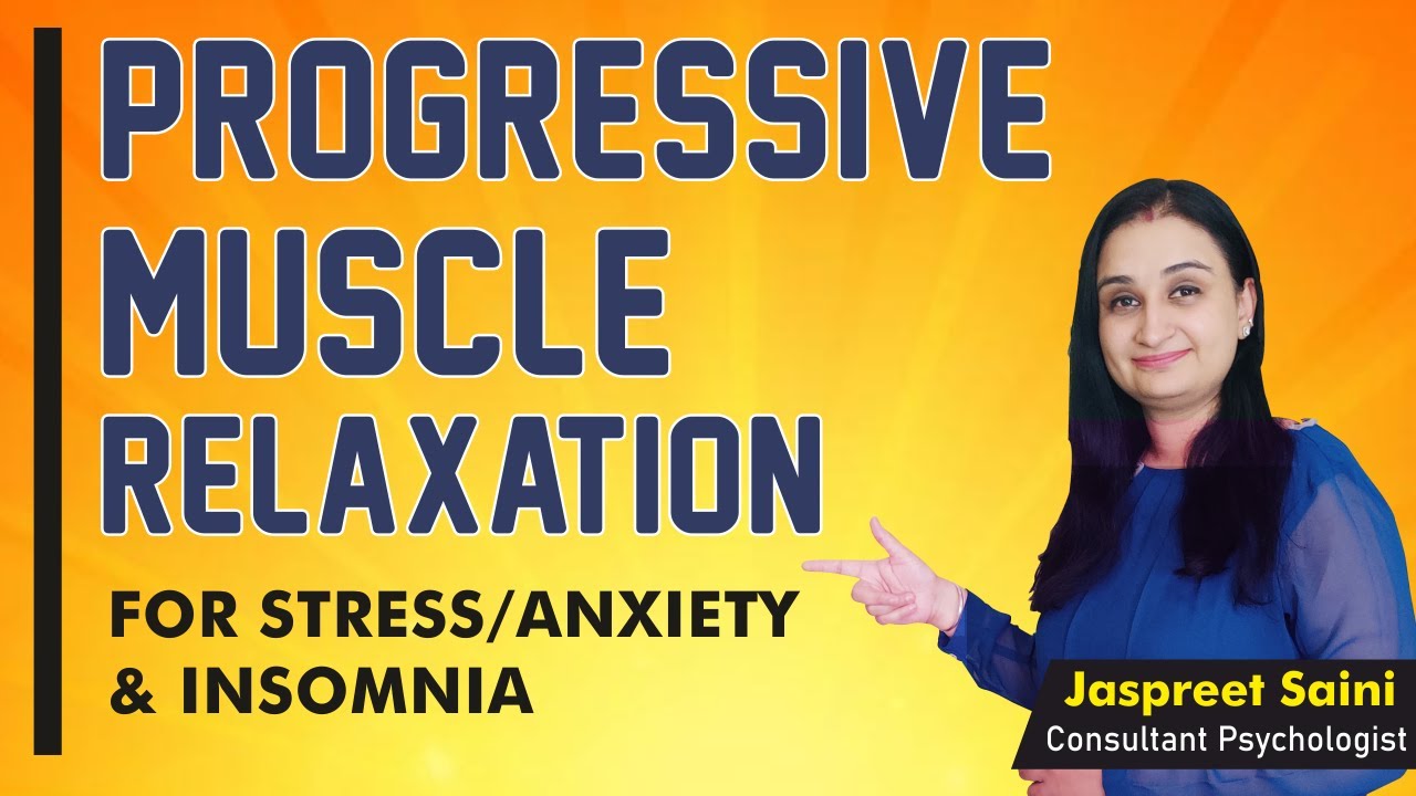Progressive Muscle Relaxation in Hindi | PMR Muscle Relaxation | Anxiety Sleep Meditation