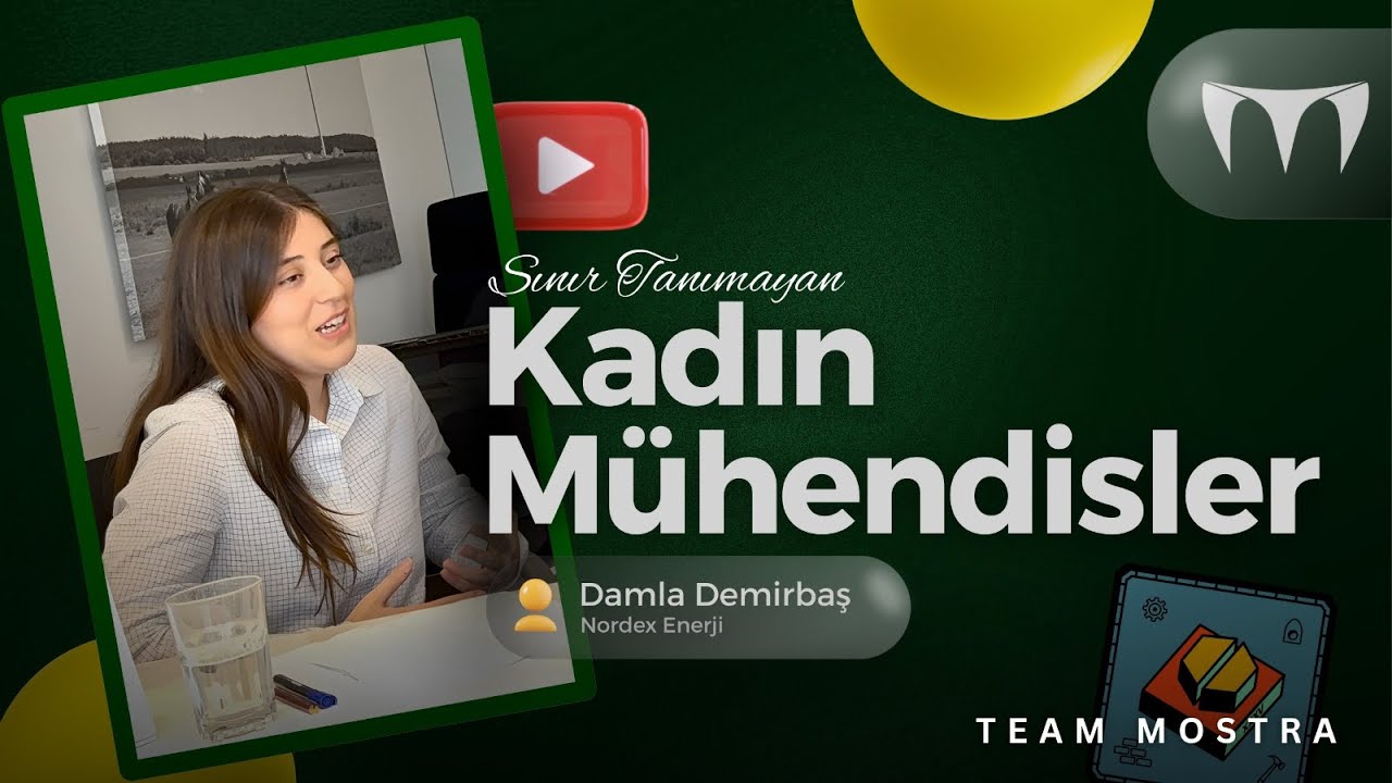 Sınırları Tanımayan Kadın Mühendisler - Damla Demirbaş | Team MOSTRA Röpörtaj Serisi Bölüm-1