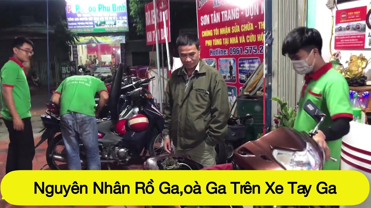 Xe Lead110 nổ máy bị oà ga và cách sử lý😊