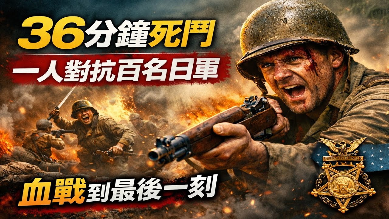 36 分鐘的地獄，一名美軍士兵在 1945 年獨自對抗 100 名日軍