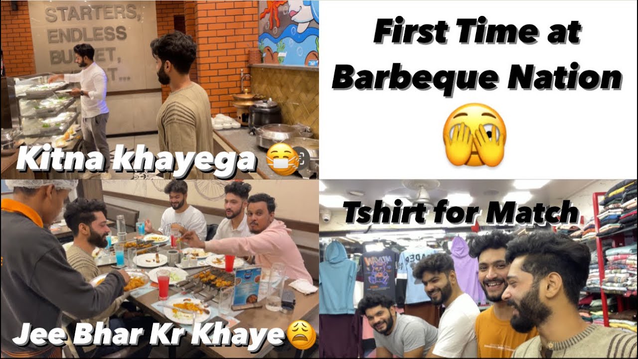 First Time Barbeque Nation Me FokatGiri | Birthday Party | Fokats | Abresh & Zeeshan