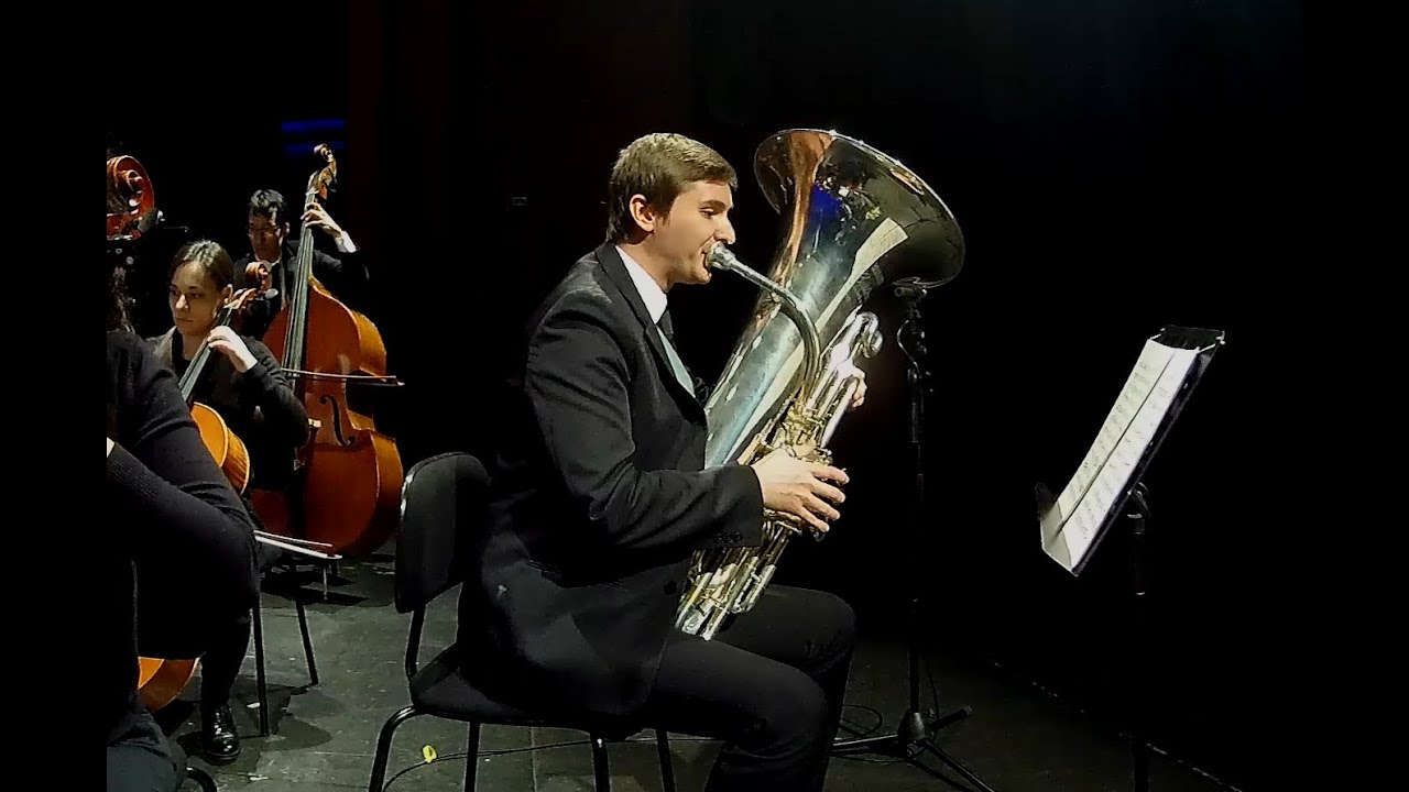 Concorso di Porcia 2022, finale con orchestra, Martin Cornwell - Jan Koetsier: Concertino op.77