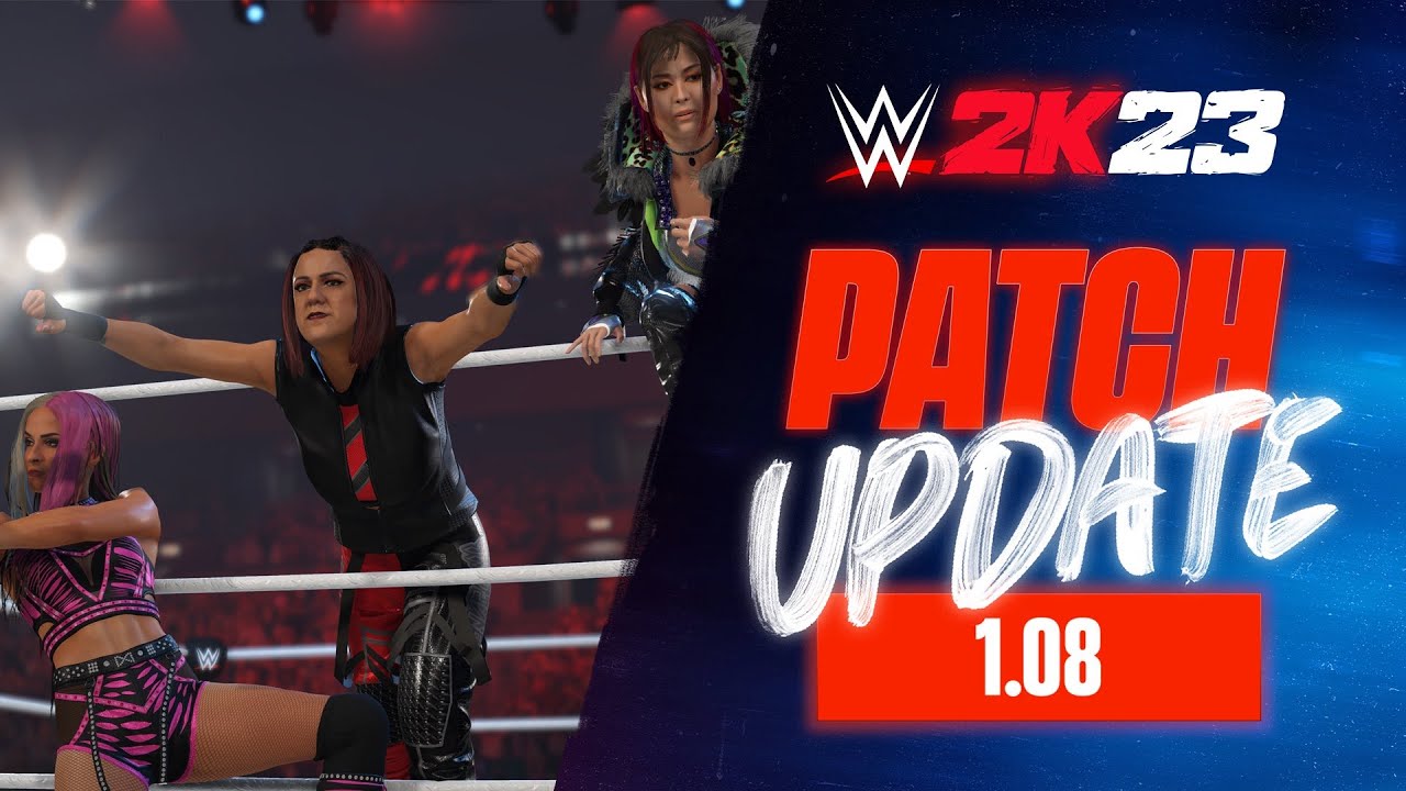 NEW DETALIS FOUND FOR PATCH 1.08 UPDATE IN WWE2K23