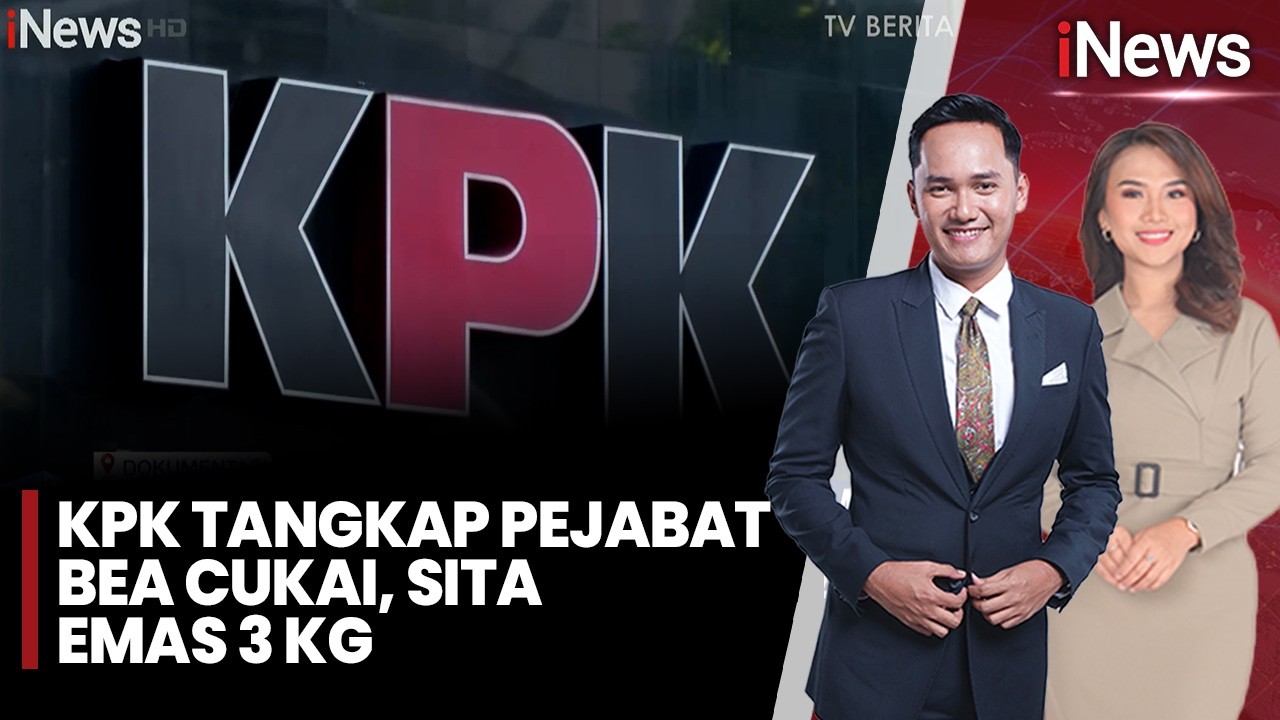 Sita Emas 3 Kg, KPK Tangkap Pejabat Bea Cukai | iNews Pagi (05/02)