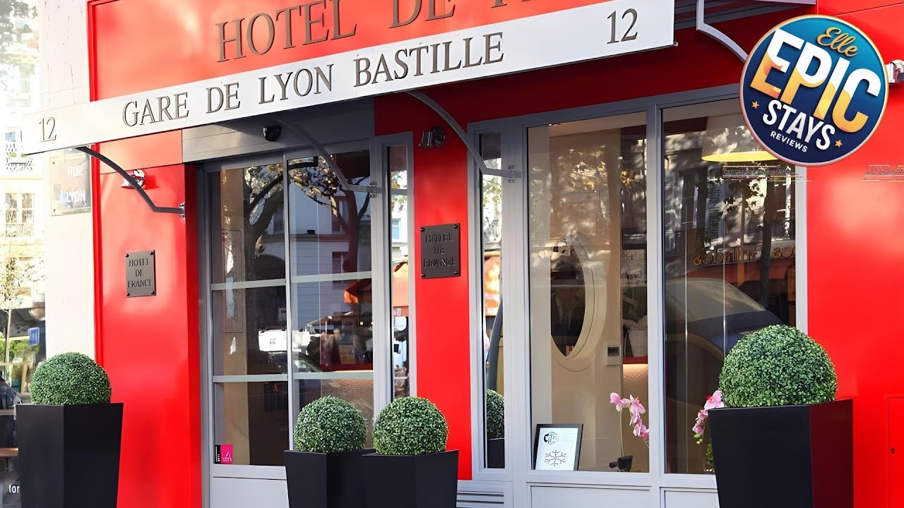 Hotel de France Gare de Lyon Bastille | Paris, France | Hotel Review 🏨