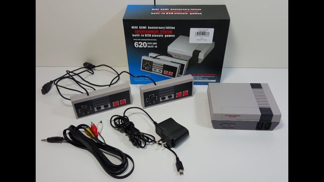 Обзор имитации игровой системы NES Classic Edition с 620 играми