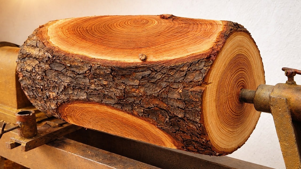 Woodworking NDT /// Use Raw Wood to Create Beautiful Decorative Pieces With a Wood Lathe