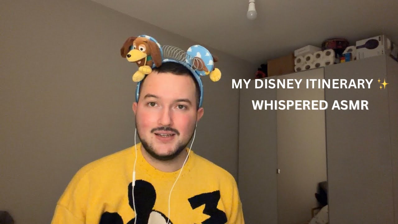 Whispered ASMR: Planning My Florida trip: Disney World & Universal Itinerary