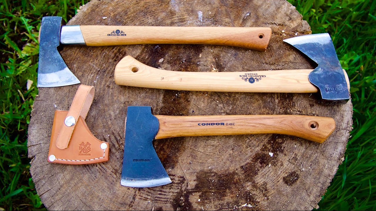 Condor Tool and Knife Scout Hatchet vs. Gransfors Bruk Wildlife Hatchet & Outdoor Axe