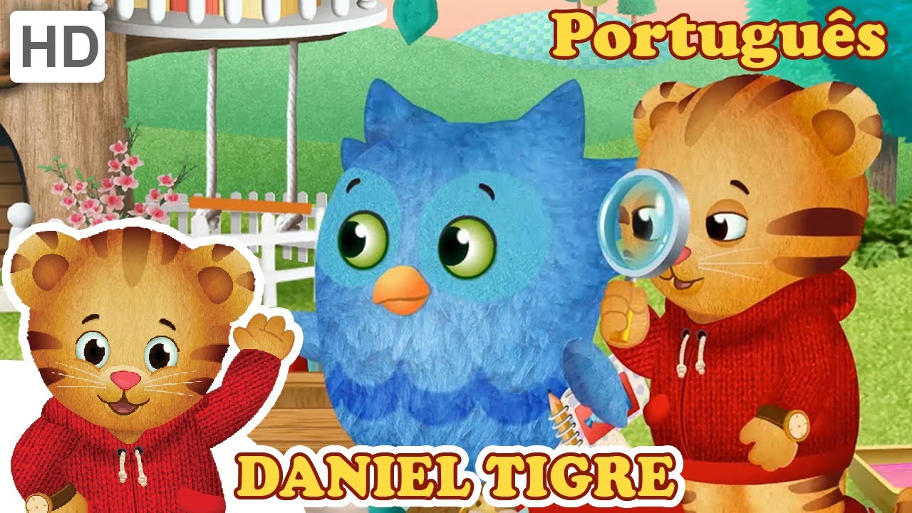 Daniel Tigre em Português 🦉📚 Os Melhores Episódios de O Coruja - Pt. 2 👀🌳 Vídeos para crianças