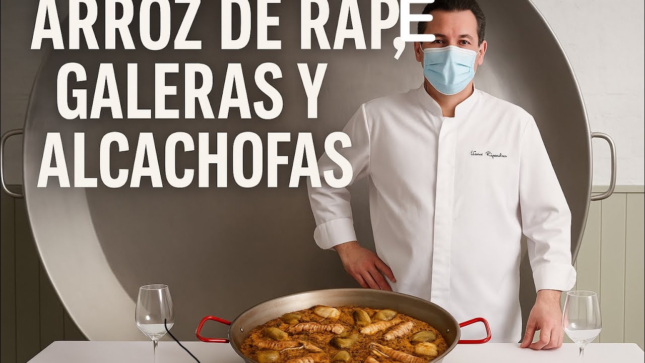Paella ,Arroz de Rape,Galeras y Alcachofas .Casa Riqueme.Alicante
