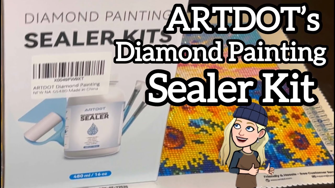 ARTDOT Diamond Painting Sealer Kit