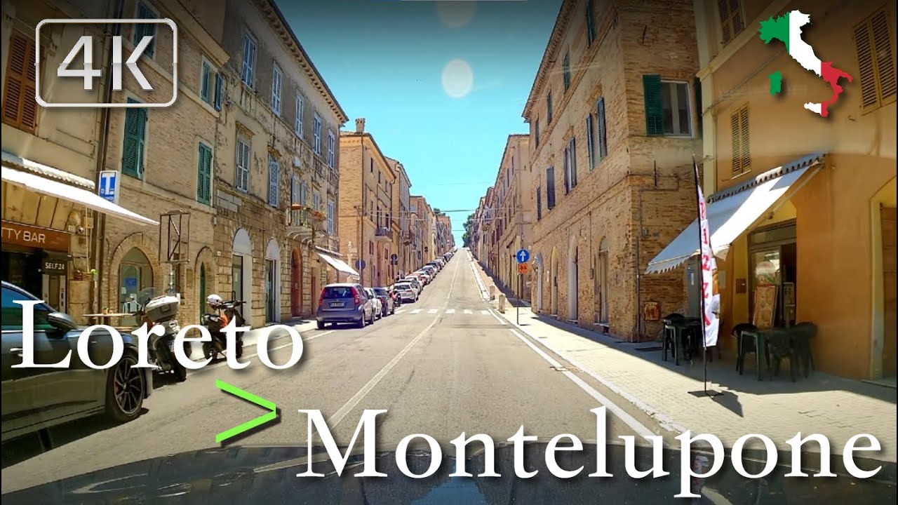 Scenic Drive (Marche), Italy [Loreto ⩾ Montelupone] July 2022 | 🌞