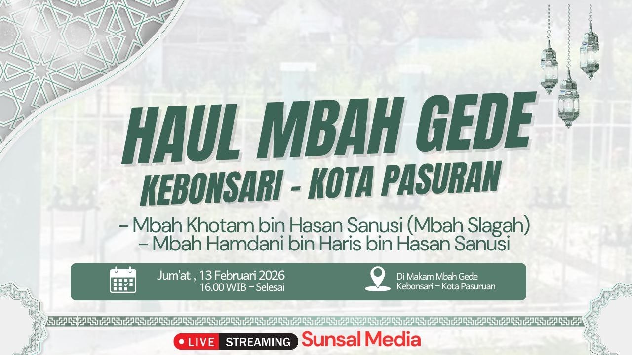 🔴[LIVE] Peringatan Haul Mbah Gede (Kebonsari,Kota Pasuruan)