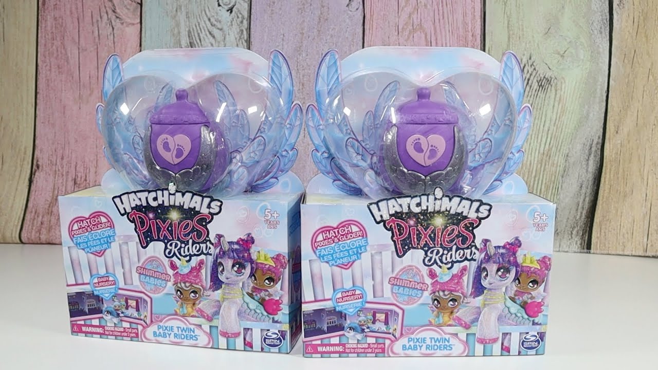 Hatchimals Pixies Riders Shimmer Babies