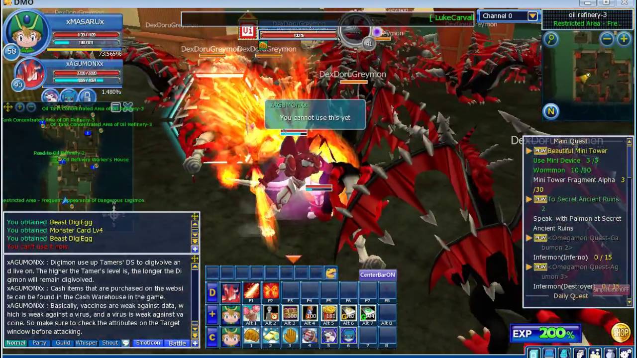 GDMO GK With Voice Packs Testing MegaChaos91's Starter Agumon Line