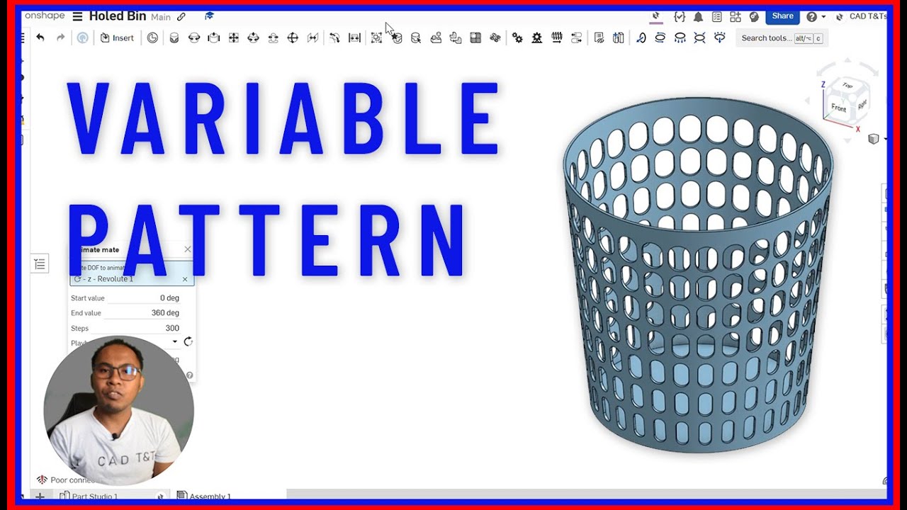 Onshape Variable Pattern: Master the Advanced Tool