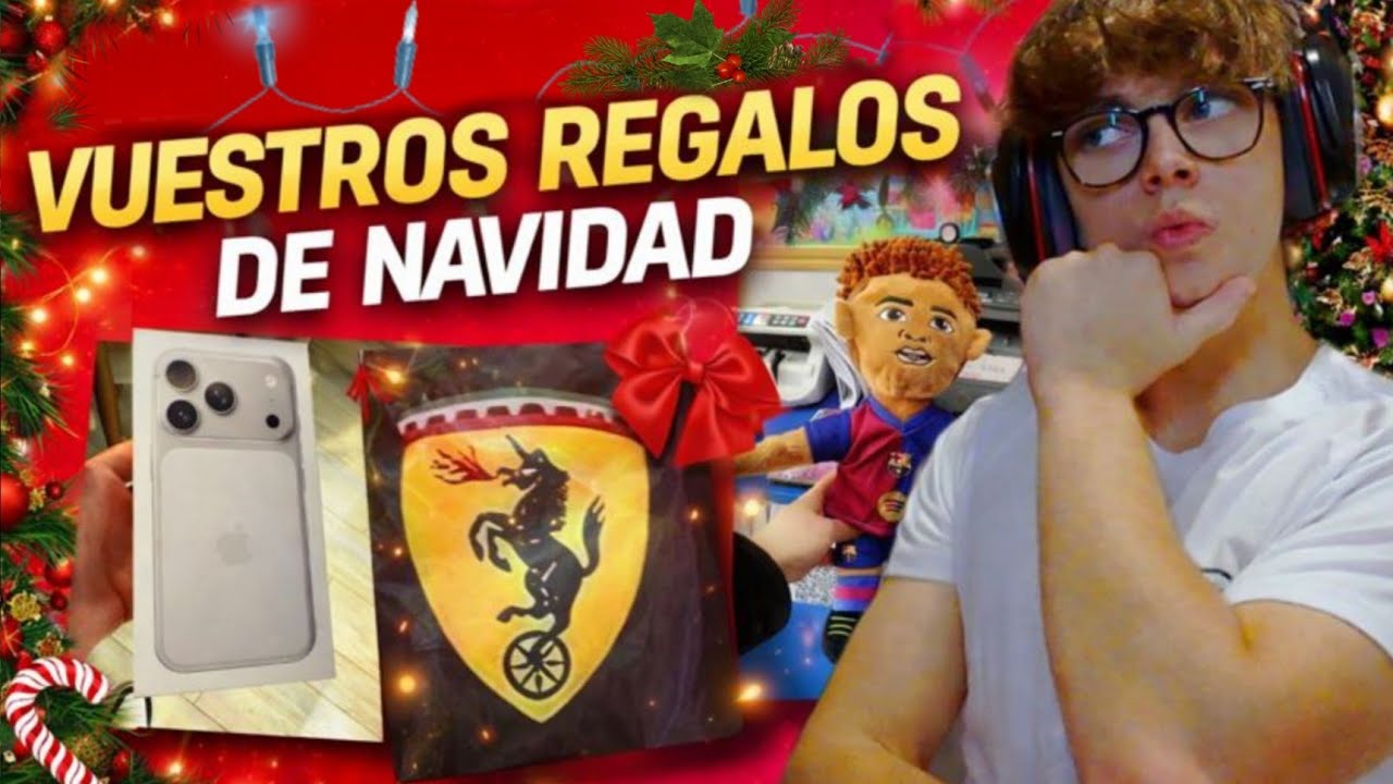 REACCIONANDO A VUESTROS REGALOS DE NAVIDAD | Mikicg