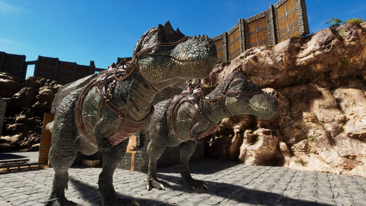 Ark Survival Ascended Como Tamear: Evo rex (Mod)