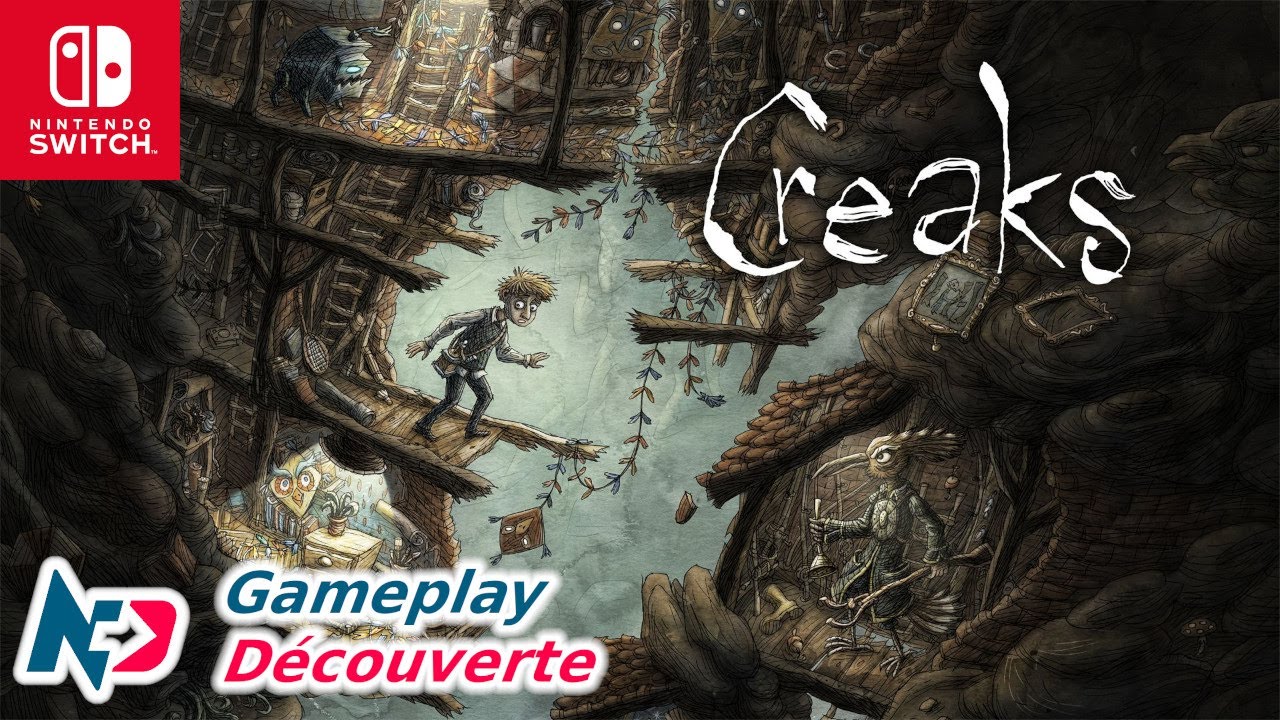 Creaks - Nintendo Switch Gameplay [FR]