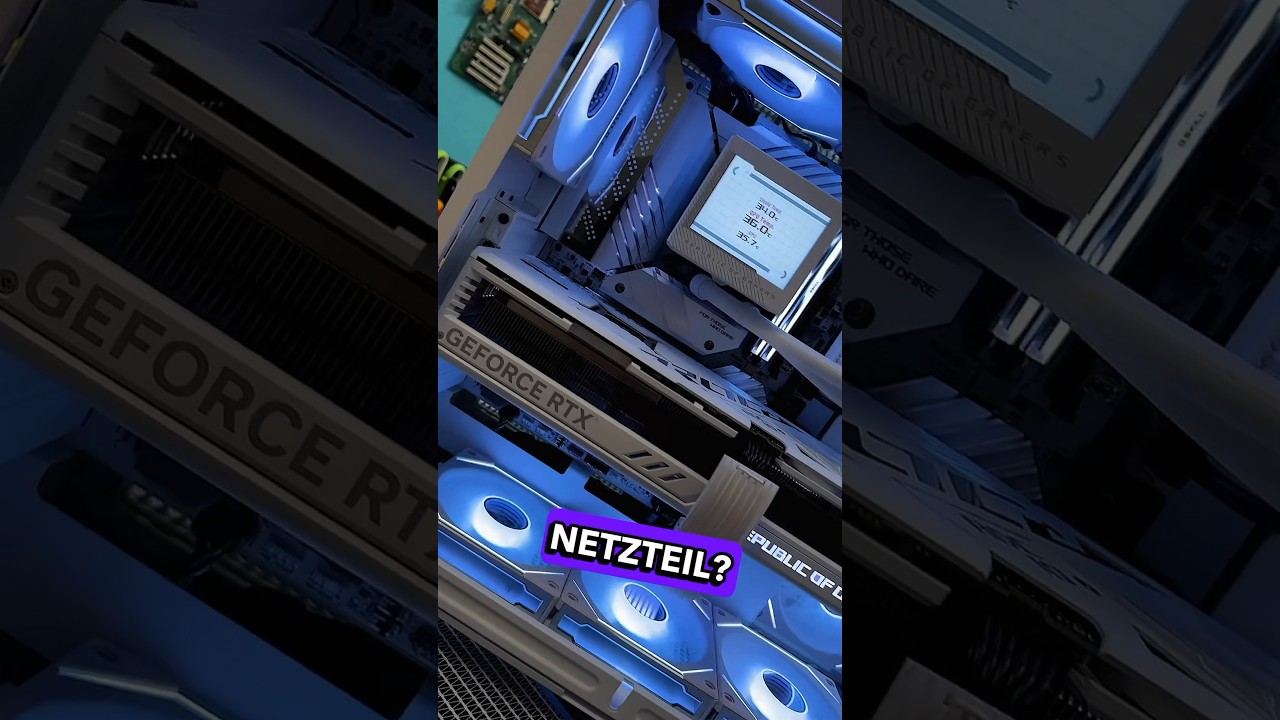 Netzteil unsichtbar? So nutzt das NZXT H9 sein Doppelkammer-Design #pccase #pcbuilding #bastelnerd