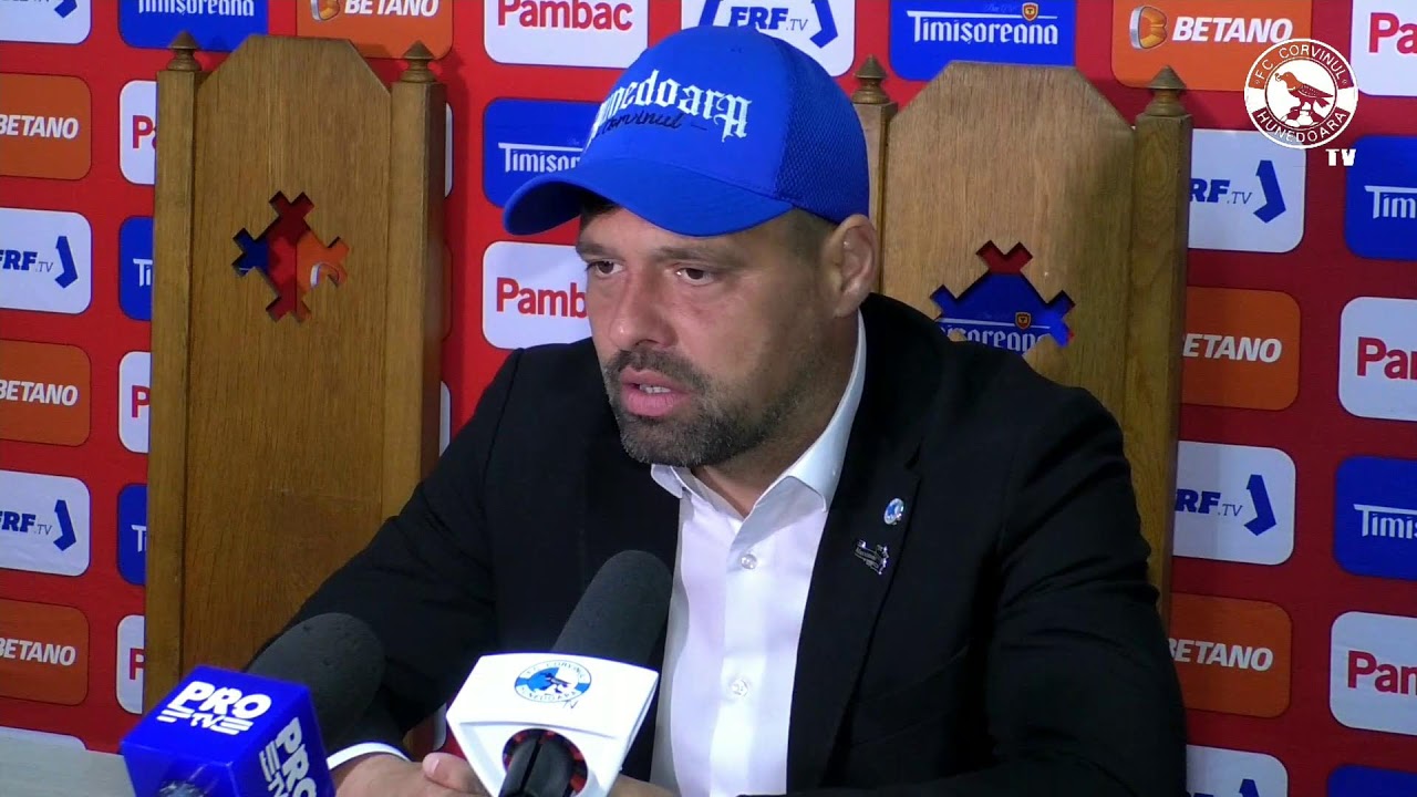 DECLARAȚII LIVE după CORVINUL - FC Voluntari