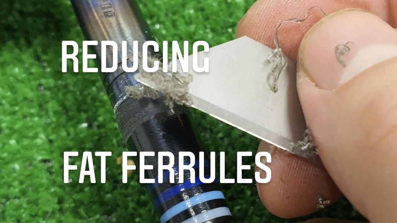 How To Reduce a Ferrule - Golf Club Repair