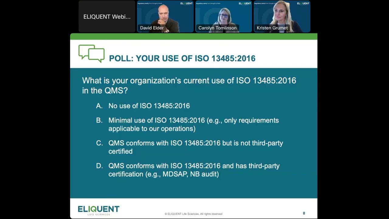 FDA’s New Quality Management System Regulation (QMSR)