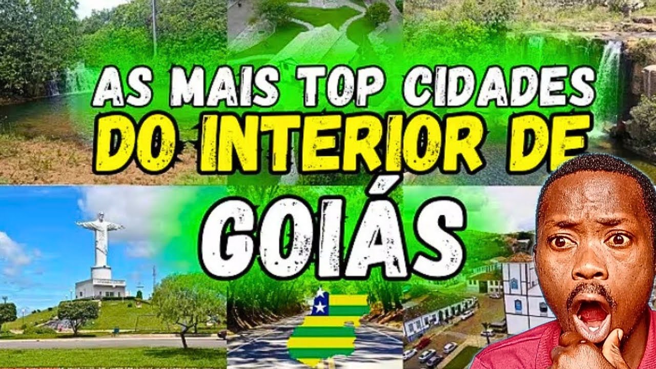 Reagindo AS CIDADES TOP DO INTERIOR DE GOIÁS! #brasil #goiás 
