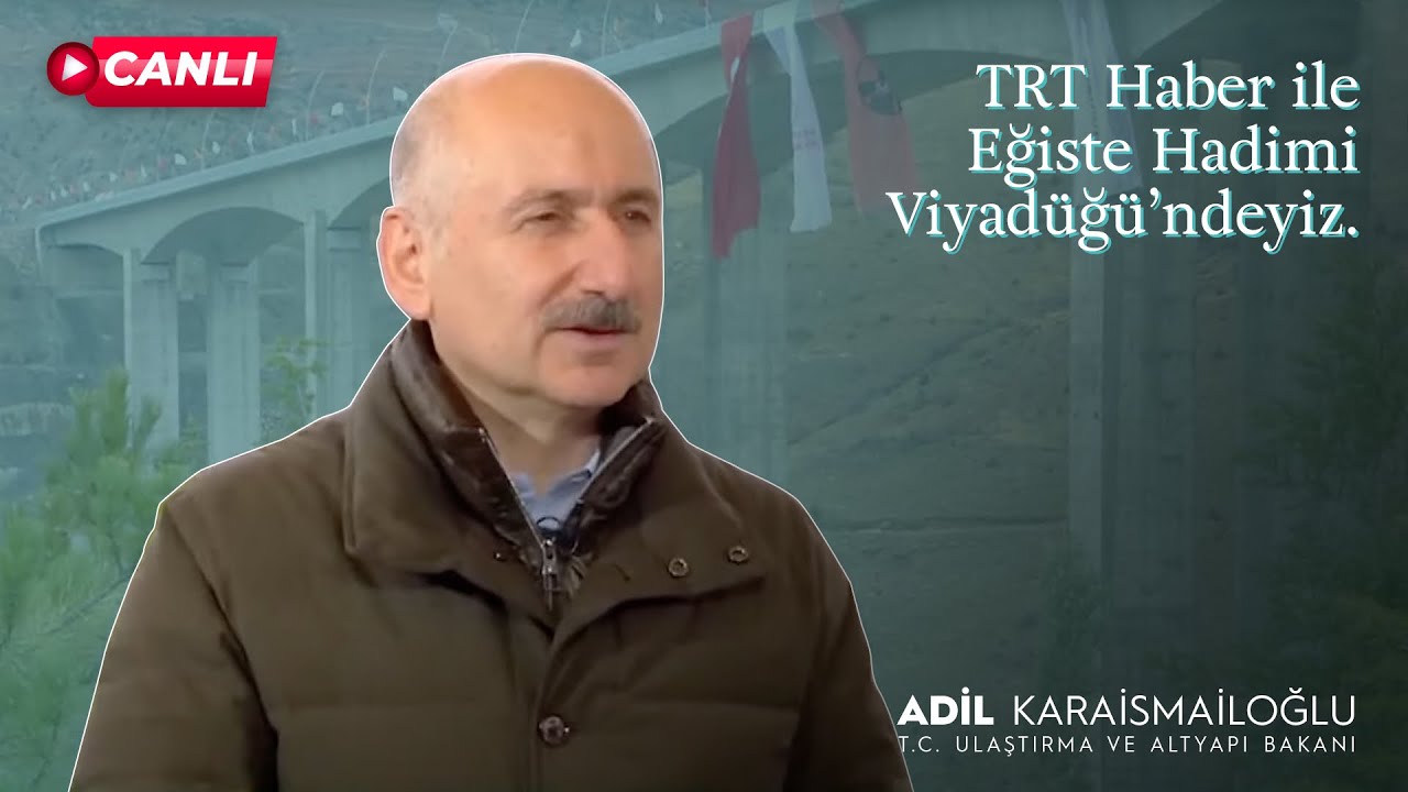 #Canlı | TRT Haber ile Eğiste Hadimi Viyad&uuml;ğ&uuml;&rsquo;ndeyiz. | Konya