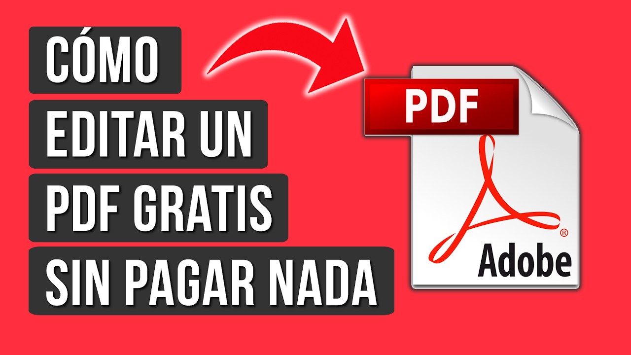 Como EDITAR un PDF sin PAGAR (Sin Adobe Acrobat)