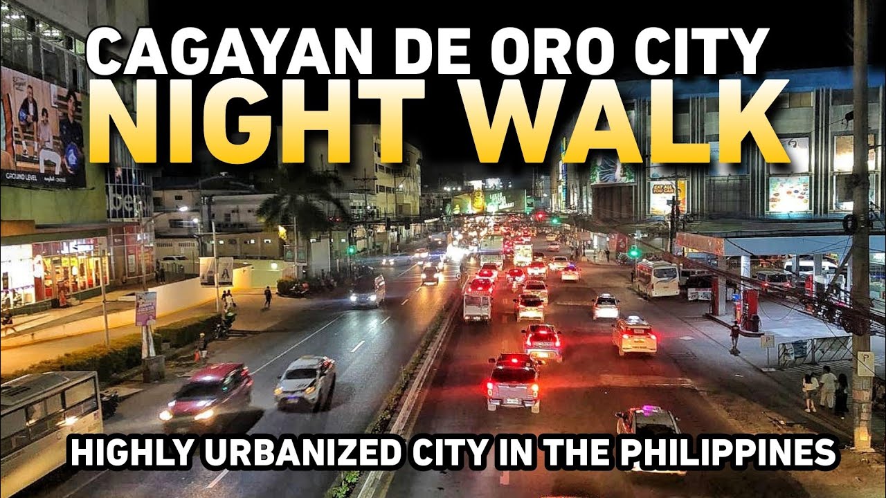 City Night Walk Along CM RECTO AVENUE TO GAISANO CITY CARMEN in Cagayan de Oro City, Philippines 🇵🇭