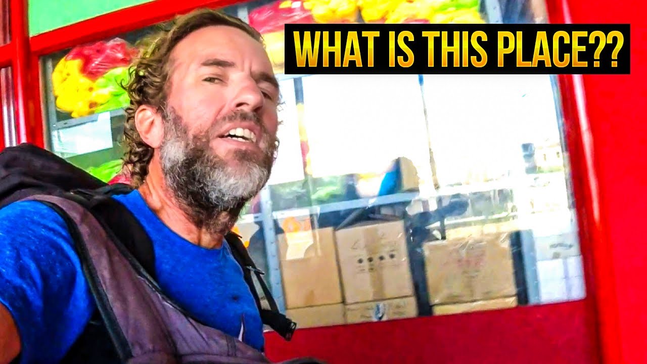 TRAPPED in the Craziest Bus Station in the World