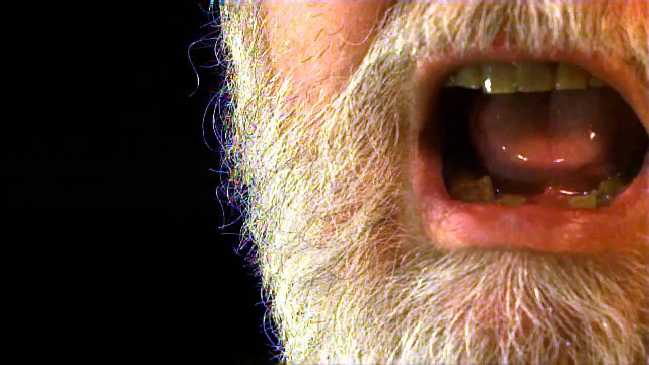 Close up Gross juicy sneeze in UltraSlo motion