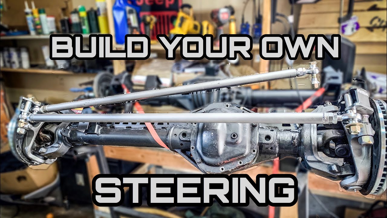 Build Your Own Heavy Duty Steering - JK 1 Ton Swap Video Series