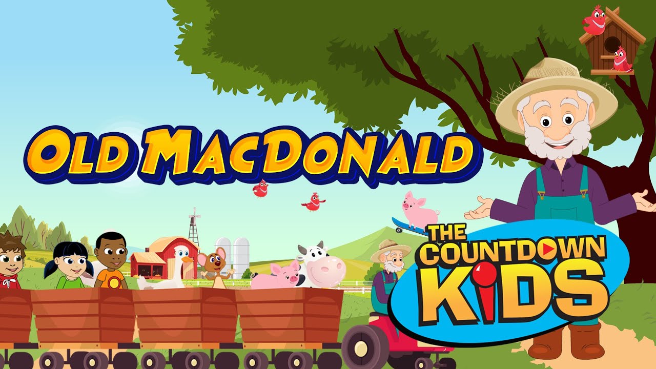 Old MacDonald Had A Farm - The Countdown Kids | Kids Songs & Nursery Rhymes | Lyric Video