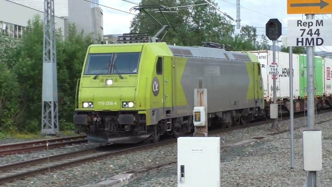 28/06/2025 Dovrebanen i Trondheim området 