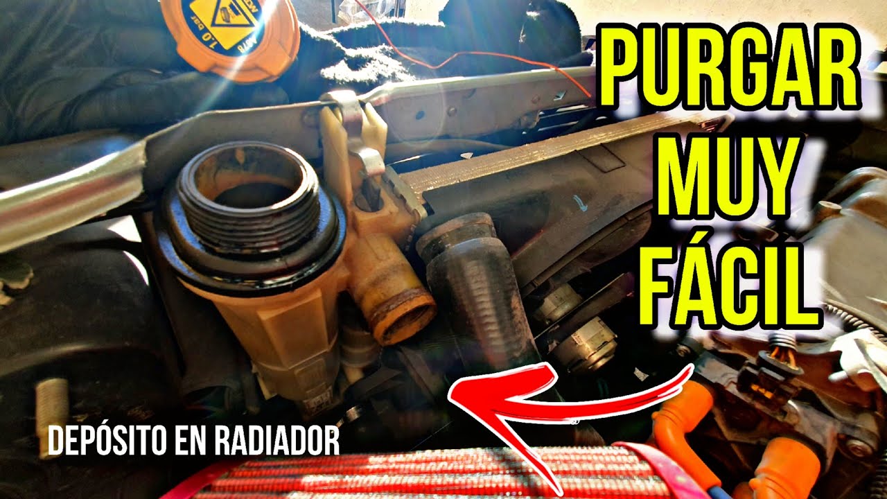 TRUCO ✅️ como PURGAR EL RADIADOR Fácil y Rápido